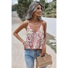 Zeagoo Womens Silk Satin Tank Tops V Neck Sleeveless Blouse Camisole Top(Cx244)