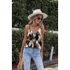 Zeagoo Womens Silk Satin Tank Tops V Neck Sleeveless Blouse Camisole Top(Zr220)