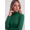 Zeagoo Women’s Turtleneck Long Sleeve Tops Lightweight Base Layer T-Shirts(Green)