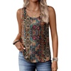Zeagoo Silk Satin Tank Tops for Women Scoop Neck Sleeveless Camisole Tops(Mz721)