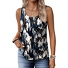 Zeagoo Silk Satin Tank Tops for Women Scoop Neck Sleeveless Camisole Tops(Zr220)