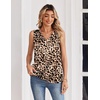 Zeagoo Women’s Silk Satin Tank Tops V Neck Camisoles Sleeveless Blouses(P-an550)