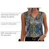 Zeagoo Women’s Silk Satin Tank Tops V Neck Camisoles Sleeveless Blouses(P-mz779)