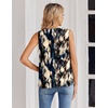 Zeagoo Women’s Silk Satin Tank Tops V Neck Camisoles Sleeveless Blouses(P-zr220)