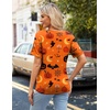 Zeagoo Womens Summer Tops Short Sleeve Work Casual Shirts Trendy V Neck Tee(Ws85)