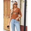 Zeagoo Womens Summer Tops Short Sleeve Work Casual Shirts Trendy V Neck Tee(Ws86)