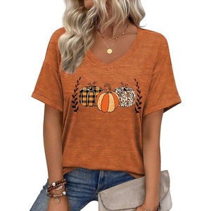 Zeagoo Womens Summer Tops Short Sleeve Work Casual Shirts Trendy V Neck Tee(Ws86)
