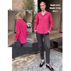 Zeagoo Women’s Button Down Shirts Long Sleeve Business Casual Blouses Tops(Hot Pink)