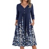 Navy Blue Floral