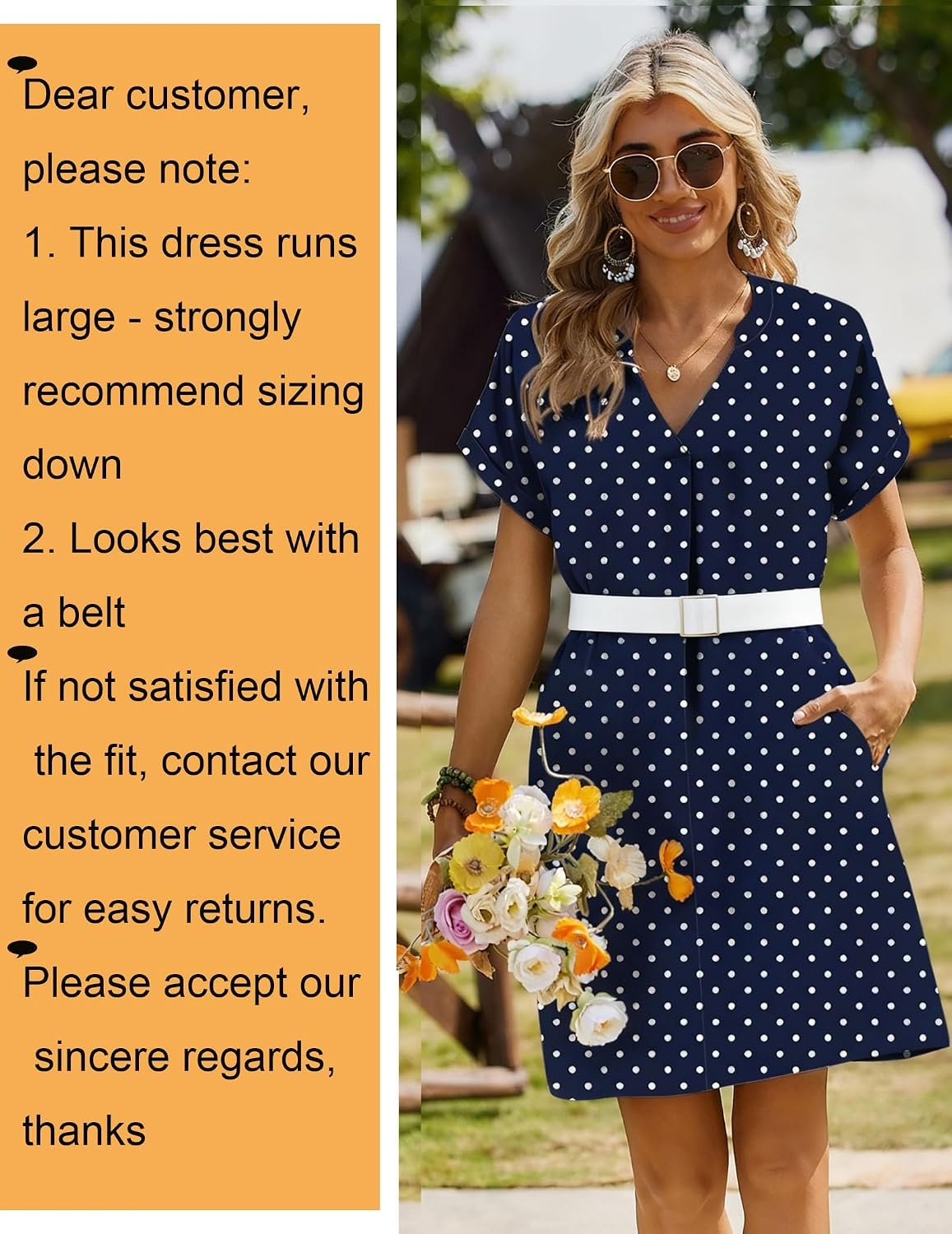 image:imageZeagoo Summer Dresses for Women Shift Dress Casual Mini Vacation SundressNavy Dot