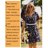 Zeagoo Summer Dresses for Women Shift Dress Casual Mini Vacation Sundress(Navy Sf180)