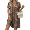 Brown Floral