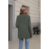 Zeagoo Lightweight Cardigan for Women Long Sleeve Open Front Cardigans(Green)