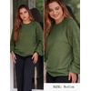 Zeagoo Womens Sweaters 2026 Long Sleeve Crew Neck Lightweight Pullover Knitted Cute Fall Fashion Tops(Army Green)