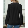 Zeagoo Womens Sweaters 2026 Long Sleeve Crew Neck Lightweight Pullover Knitted Cute Fall Fashion Tops(Black)