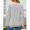 Zeagoo Womens Sweaters 2026 Long Sleeve Crew Neck Lightweight Pullover Knitted Cute Fall Fashion Tops(Light Grey)