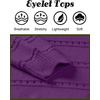 Zeagoo Womens Sweaters Off The Shoulder Crochet Dressy Casual Outfits(A-dark Purple)