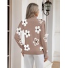 Zeagoo Women’s Turtleneck Sweater Fall Ruffle Dressy Knit Long Sleeve Tops(Sf384)