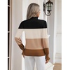 Zeagoo Women’s Turtleneck Sweater Fall Ruffle Dressy Knit Long Sleeve Tops(Tw638)