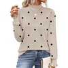 Khaki Polka Dots