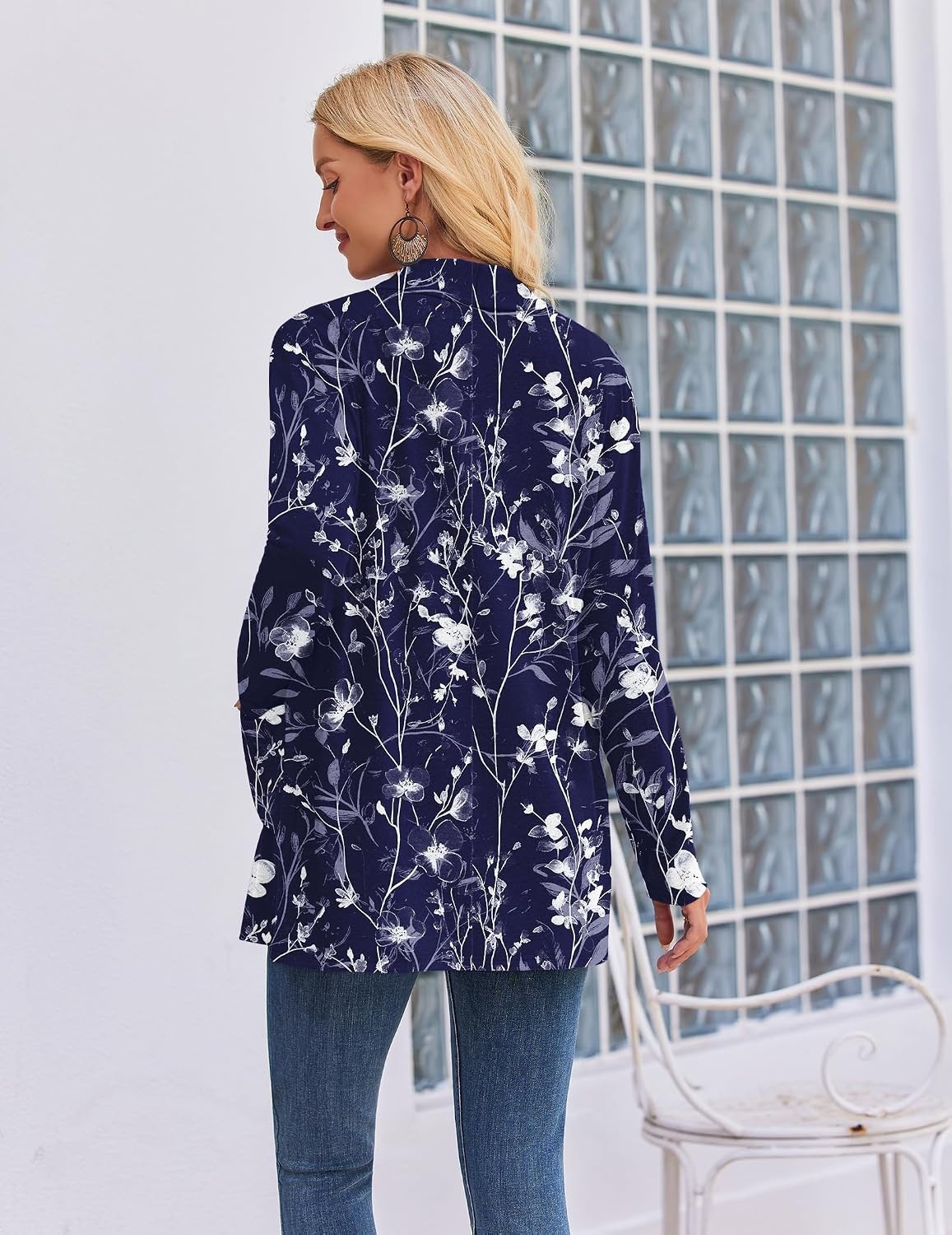 image:imageZeagoo Womens Lightweight Cardigan Open Front Long Sleeve Casual CardigansAsf180