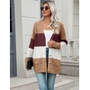Zeagoo Cardigan Sweaters for Women Long Sleeve Fall Clothes Button Down Top(Colorblock 306)