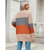 Zeagoo Cardigan Sweaters for Women Long Sleeve Fall Clothes Button Down Top(Colorblock 965)