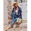 Zeagoo Women’s Lightweight Cardigan Open Front Long Sleeve Casual Cardigans(A-sf180)