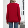 Zeagoo Womens Sweaters Long Sleeve Tops Classic Fall Clothes Crewneck Tops(Christmas-sd518)