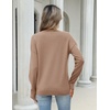 Zeagoo Womens Sweaters Turtleneck Long Sleeve Tops Lightweight Fall Clothes(Apricot)