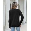 Zeagoo Womens Sweaters Turtleneck Long Sleeve Tops Lightweight Fall Clothes(Black)