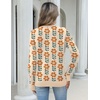 Zeagoo Womens Sweaters Turtleneck Long Sleeve Tops Lightweight Fall Clothes(Flower167)