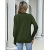 Zeagoo Womens Sweaters Turtleneck Long Sleeve Tops Lightweight Fall Clothes(Green)