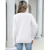 Zeagoo Womens Sweaters Turtleneck Long Sleeve Tops Lightweight Fall Clothes(White)