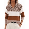 Colorblock Leopard