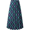 Zeagoo Women’s Chiffon Elastic High Waist Pleated Maxi Skirt with Pockets(Gw563)