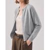 Zeagoo Wool Blend Cardigan Sweaters for Women 2026 Casual Fall Outfits(02 Grey)