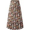 Zeagoo Women’s Chiffon Elastic High Waist Pleated Maxi Skirt with Pockets(02-wf66)