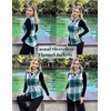 Zeagoo Plaid Vest for Women Flannel Jackets Sleeveless Button Down Shirts(Green-gz541)