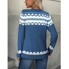 Zeagoo Womens Sweaters Long Sleeve Crew Neck Ribbed Knit Tops Fall Clothes(Jh732)