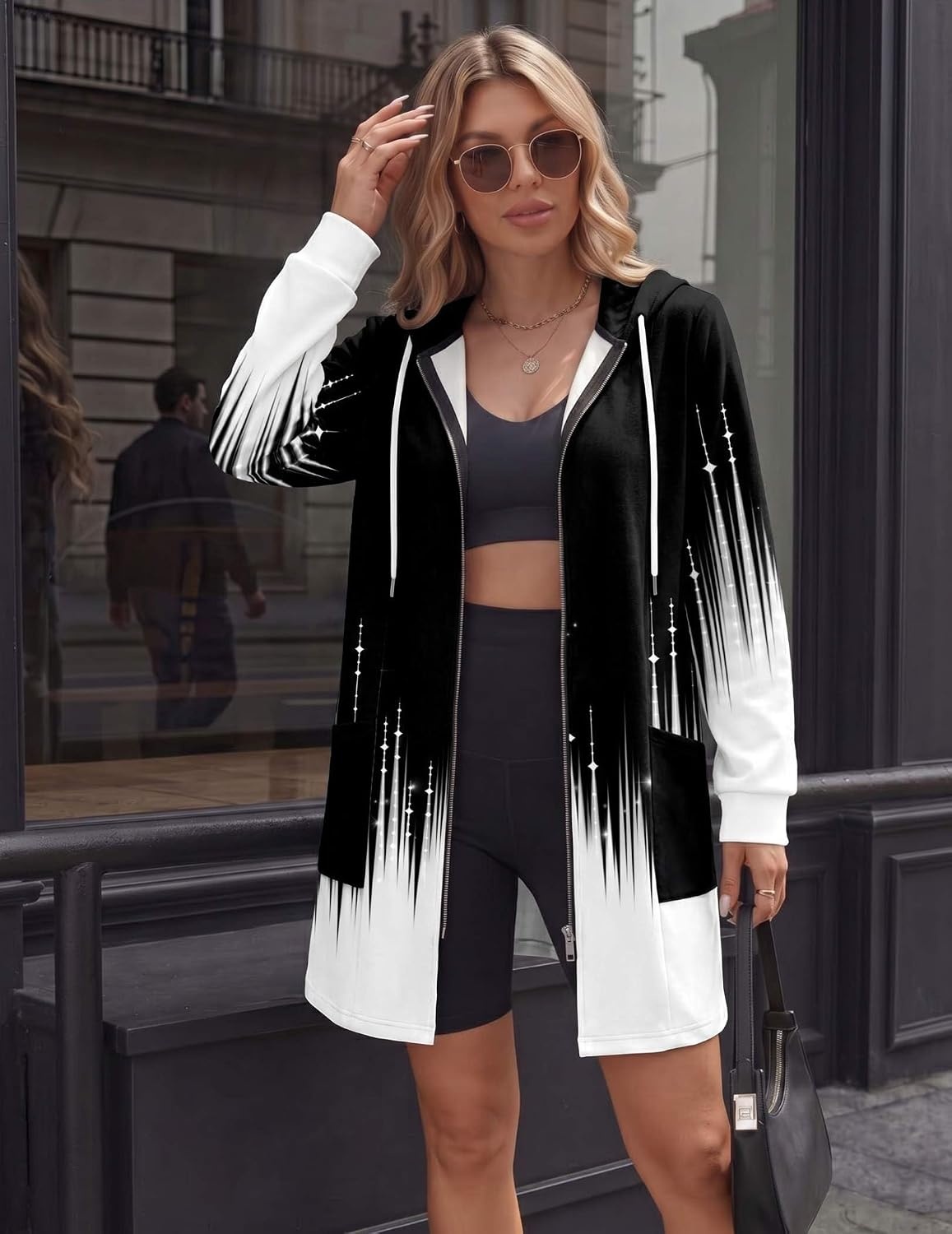 image:imageZeagoo Hoodies for Women Fall Zip up Jacket with Pocket 2026 S3XLJb223
