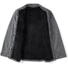 Zeagoo Flannel Jacket for Women Sherpa Fleece Lined Winter Plaid Coats(Black White Houndstooth)
