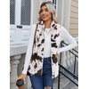 Zeagoo Vest For Women Sleeveless Sherpa Fleece Jackets Zip Up Fall Coats(Multicolor 420)