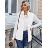 Zeagoo Vest For Women Sleeveless Sherpa Fleece Jackets Zip Up Fall Coats(White)