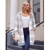 Zeagoo Women’s Zip Up Hoodies Long Sleeve Long Tunic Sweatshirts Oversized(Gw520)