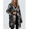 Zeagoo Women’s Zip Up Hoodies Long Tunic Sweatshirts Oversized Fleece Casual Long Sleeve 2026 Fall Hoodie Jacket Coat(Pat1)