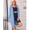 Zeagoo Women’s Zip Up Hoodies Oversized Fleece Long Tunic Sweatshirts Casual Long Sleeve 2026 Fall Hoodie Jacket Coat(Baby Blue)
