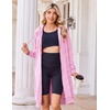 Zeagoo Women’s Zip Up Hoodies Oversized Fleece Long Tunic Sweatshirts Casual Long Sleeve 2026 Fall Hoodie Jacket Coat(Blush Pink)