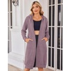Zeagoo Women’s Zip Up Hoodies Oversized Fleece Long Tunic Sweatshirts Casual Long Sleeve 2026 Fall Hoodie Jacket Coat(G-dusty Pink)