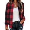 Red and Black Plaid- Gz875